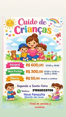 Babá disponível 