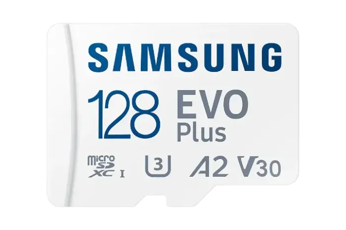 Original Samsung EVO Plus microSDXC MB-MC128K novo nunca usado