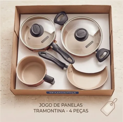 Kit de Panelas Tramontina