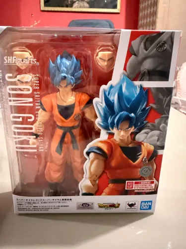 Goku god blu shf original bandai