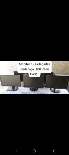 Monitor 19 Polegadas Saída Vga 
