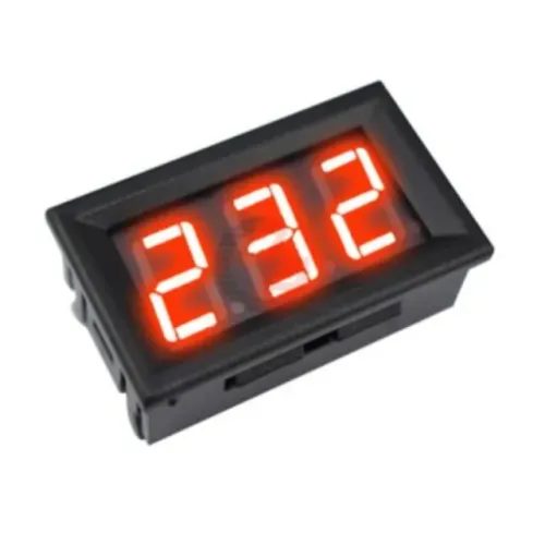 Voltimetro Digital Led 220v 2 Fios