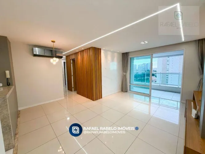 Apartamento com 3 dormitórios para alugar, 89 m² por R$ 4.960,00/mês - Cambeba - Fortaleza