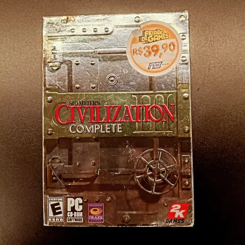 JOGO PC SIDMEIRS CIVILIZATION COMPLETO ORIGINAL
