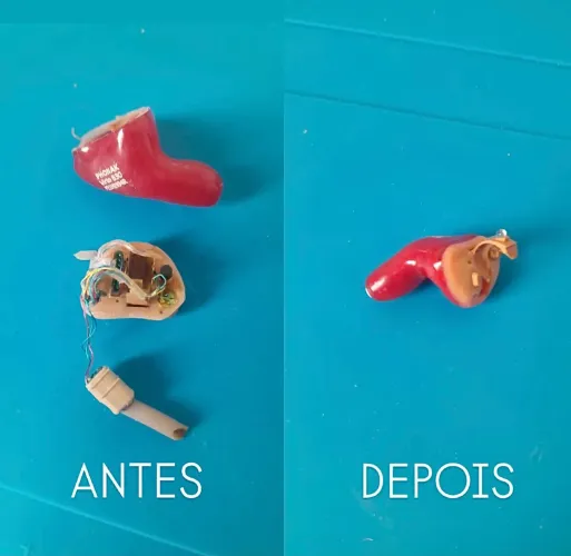 Conserto em aparelhos auditivos!