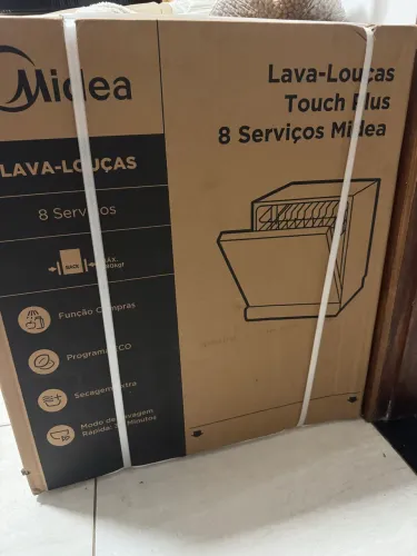 LAVA-LOUÇA TOUCH PLUS MIDEA 8 SERVIÇOS 220v