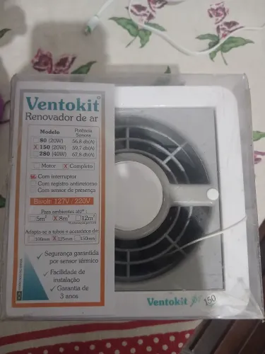 Ventoinha Renovador de Ar