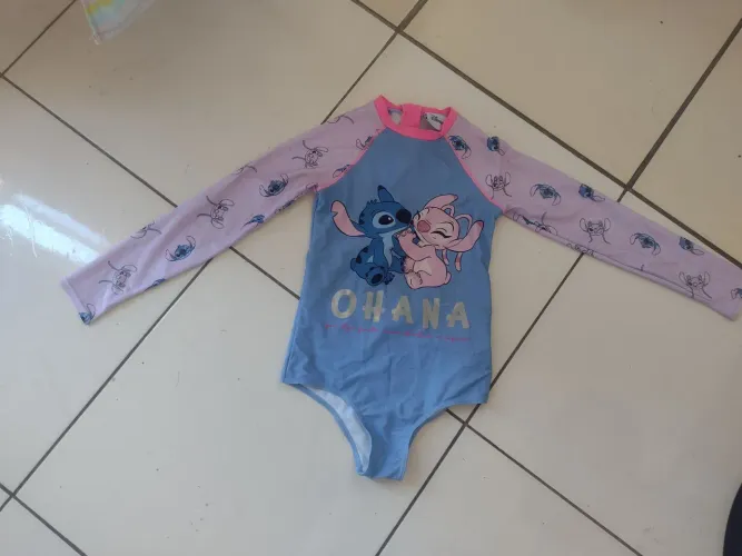 maiô infantil do Stitch