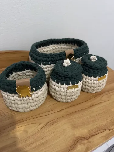 Kit higiene de crochê 