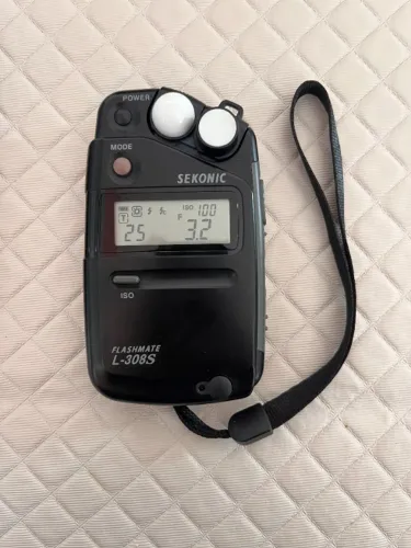 Fotômetro Sekonic L-308S Flashmate Com Lumidisc - Ótimo Estado