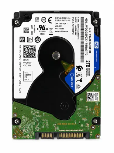 HD WD Blue 2TB Notebook SATA 2.5 Alta Capacidade