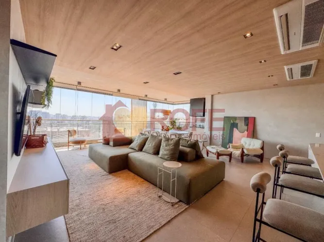 Apartamento 197m² 4 dormitórios 3 suítes 3 vagas de garagem Brooklin - Contrapiso