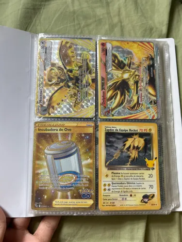 Álbum de cartas Pokémon