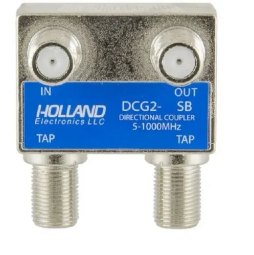 Tomada Tap Divisor Dcg2 9 12 16 ou 20db 5-1000mhz Com 2 Saidas Tap