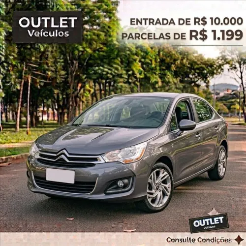Citroen C4 Lounge Exclusive 2.0 Flex 4P Aut. 2014