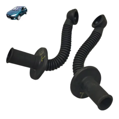 Par coifa passa fio porta traseira Peugeot 206 2001 2002 03