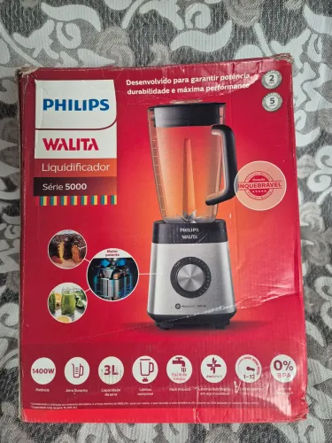 Liquidificador Philips Walita  ÷ 3 X Cartão 