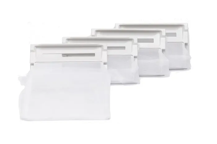 2x Kits Filtro Fiapos Lavadora Panasonic Na Fs14g1 Fs12g1
