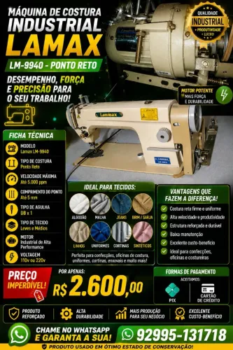 Máquina de costura 