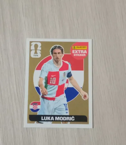 Luka Modric Gold Copa 2026 Extra Sticker Original Panini