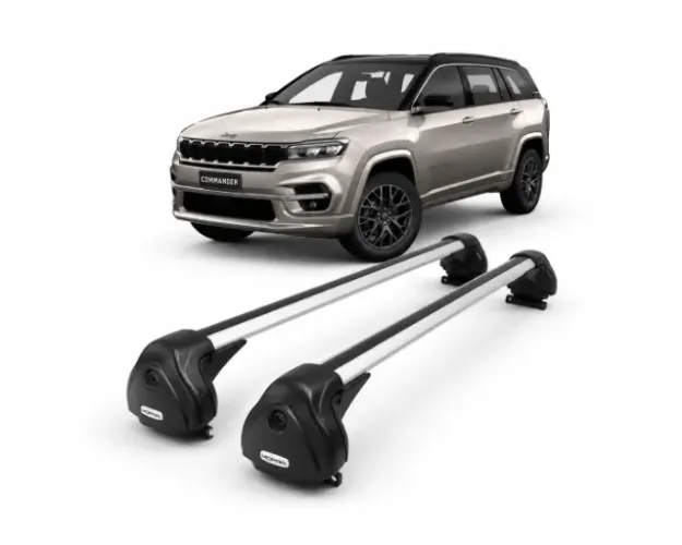 Kit de barra transversal teto Jeep Commander Compass