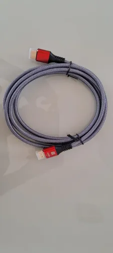 Cabo HDMI 2.1 8K COMPATÍVEL PS5, Nintendo switch 1 e 2 e PC