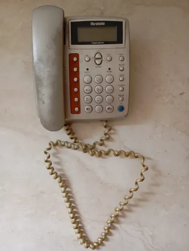 Aparelho telefone fixo Ibratele Capta phone