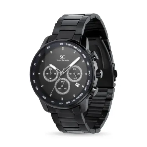 Masculino Chrono Tech Preto Saint Germain