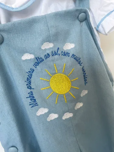Roupa tema primeira volta ao sol