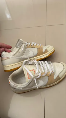 Tenis nike dunk low bege 39