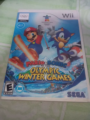 Jogo Mario e sonic olimpic winter games 