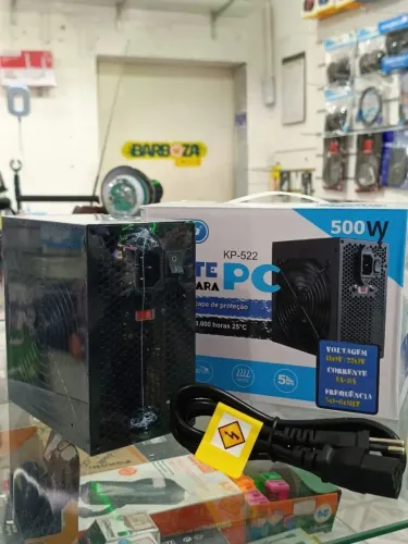 Fonte ATX Knup KP-522 - 500W - Novo