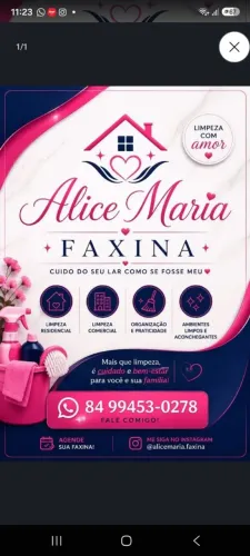 Faço faxina