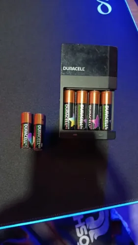 Carregador de pilha duracell