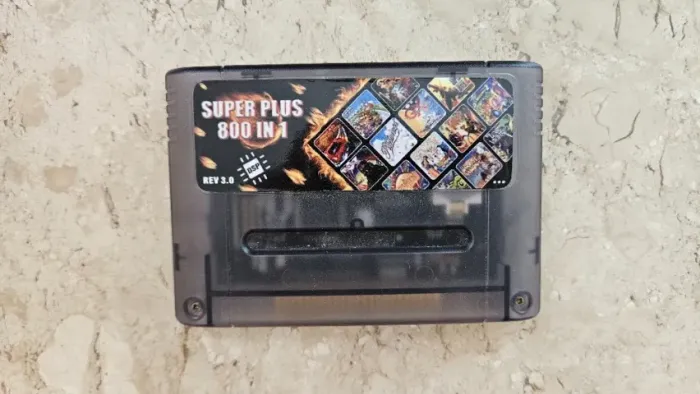 Fita Everdrive Super Nintendo SNES 800 em 1 com SD