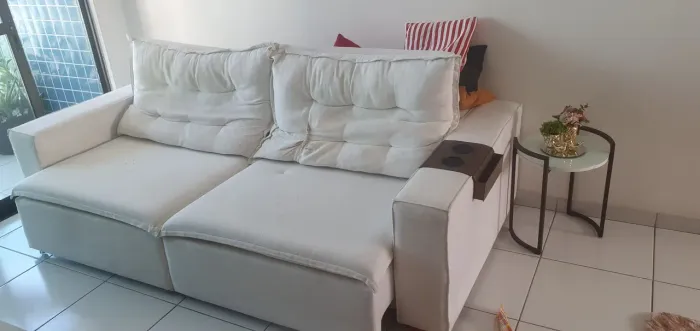 Sofá Officina Design Linho 2.2m 
