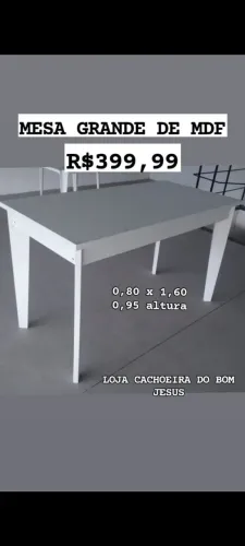 Mesa para loja