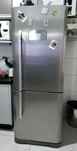 Geladeira Electrolux 454 litros inox 