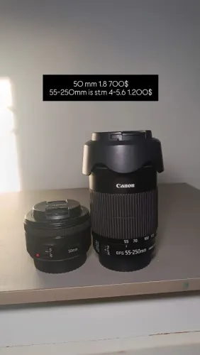 Lente 50mm, 55 250mm