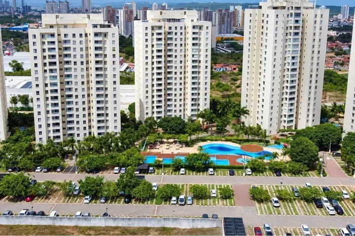 Lindo Apartamento Semi-Mobilado 3/4 Suite +Dependência No LAcqua Condominium Club