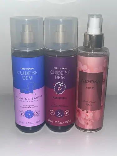 Kit 3 Body Splashs