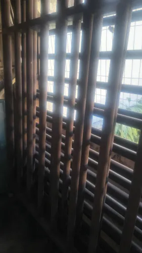 Vendo portão tubular completo com 12 metros de largura por 2.10 de altura