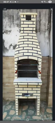 Churrasqueira pré-moldada 