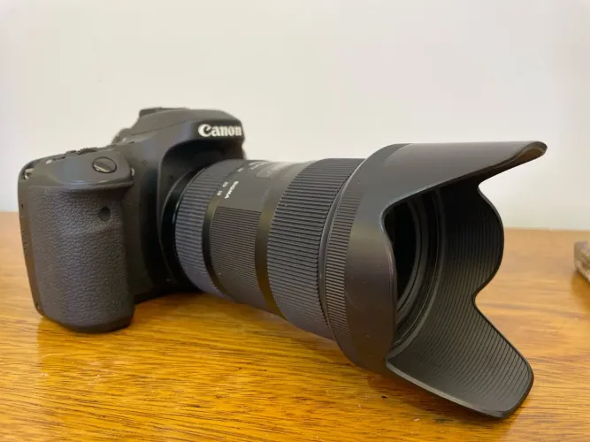Canon 80D + Lentes + Zoom H5 + acessórios