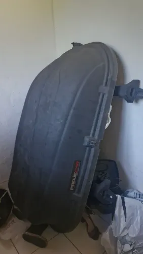 Bagageiro de teto com suporte