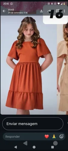 Vestido juvenil