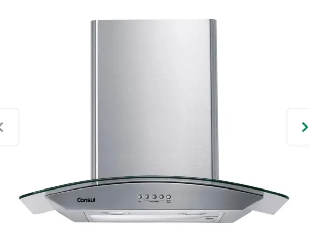 Coifa Consul Inox para Fogão 4 Bocas - Muito Conservada