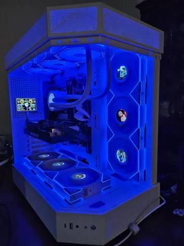 CPU Gamer Ryzen 9800x3d 64Gb de ram ddr5 RTX 1tb ssd....1 ano de garantia