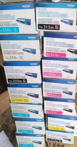 Toner brother tn310/15 CMYK lacrados originais ?