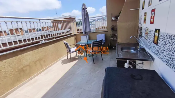 Apartamento Duplex com 2 dormitórios à venda, 83 m² por R$ 340.000,00 - Cidade Nova Bonsuc